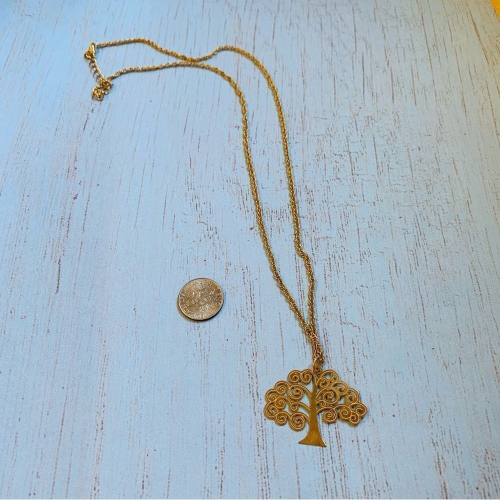 Gold Tree Of Life Necklace‎